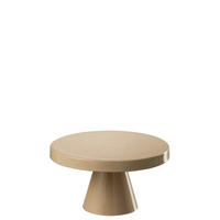 TORTENPLATTE 25/25/14 cm   - Beige, Basics, Metall (25/25/14cm) - Ambia Home