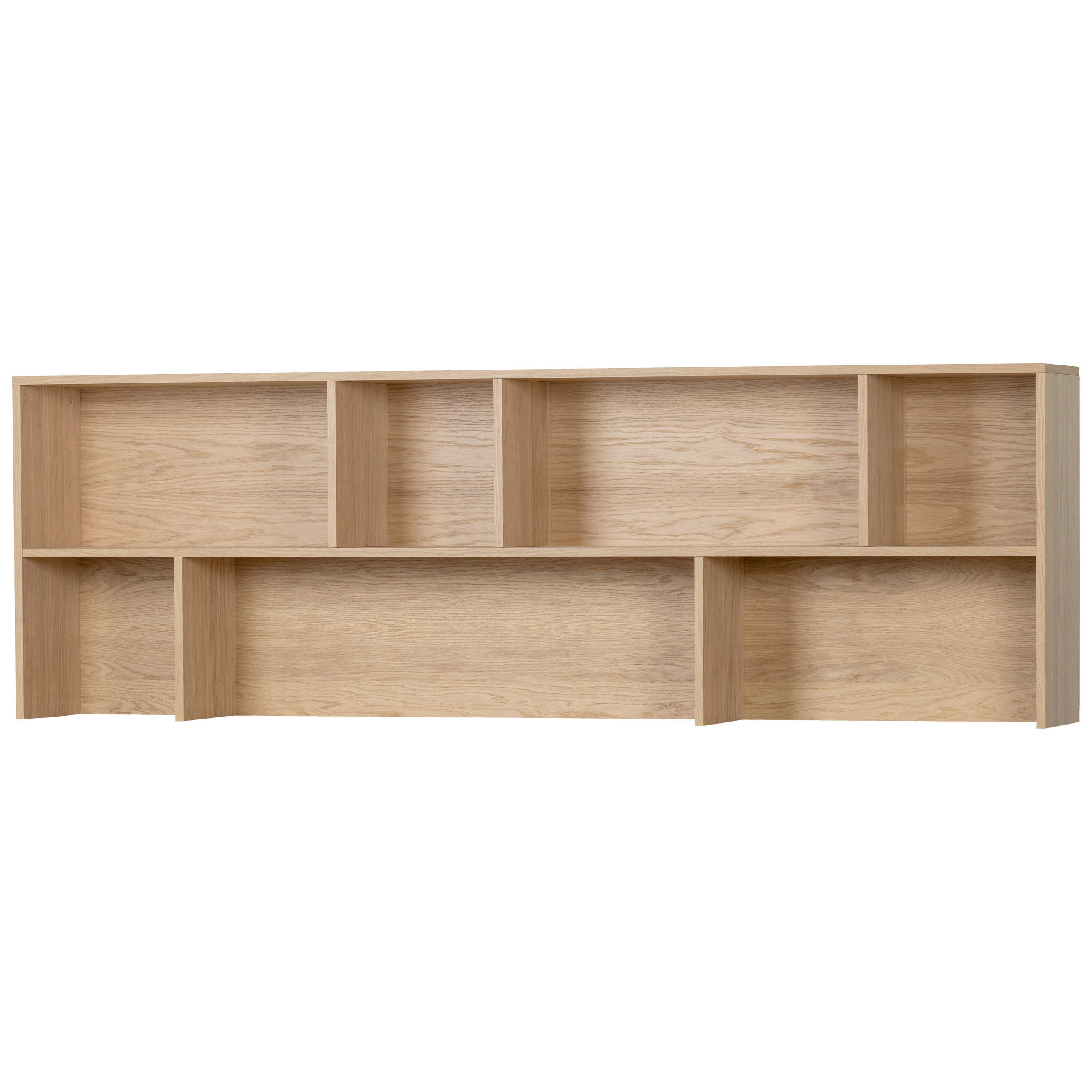 AUFSATZSCHRANK 200/65/30 cm  - Eichefarben, Design, Holz (200/65/30cm) - Livetastic