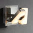 LED-STRAHLER - Nickelfarben, Design, Kunststoff/Metall (10/10cm) - Novel