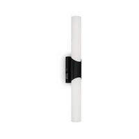 KUPAONSKA SVJETILJKA ZIDNA Klak  - crna, Basics, metal/plastika (47/6,5cm)