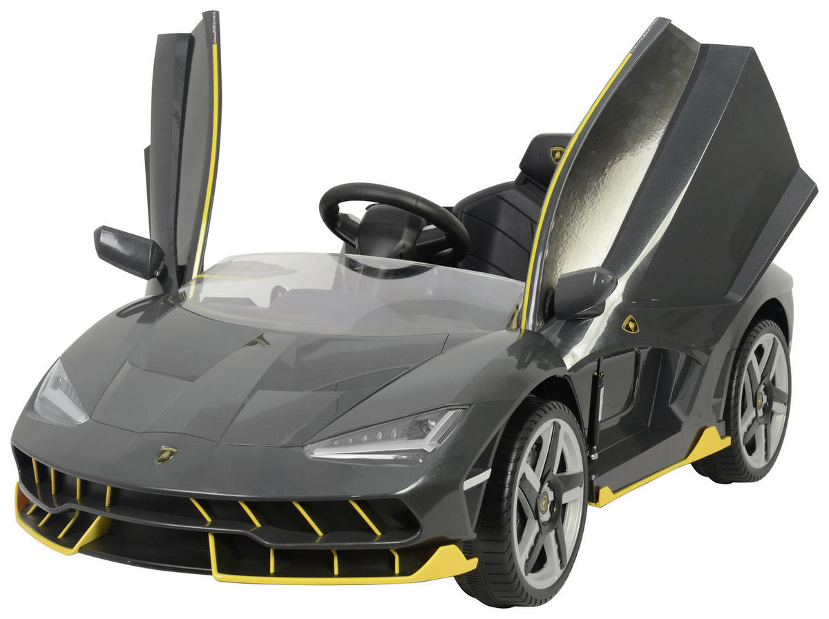 ELEKTRO-KINDERAUTO Lamborghini  - Gelb/Schwarz, Basics, Kunststoff/Metall (134,7/73/49cm)