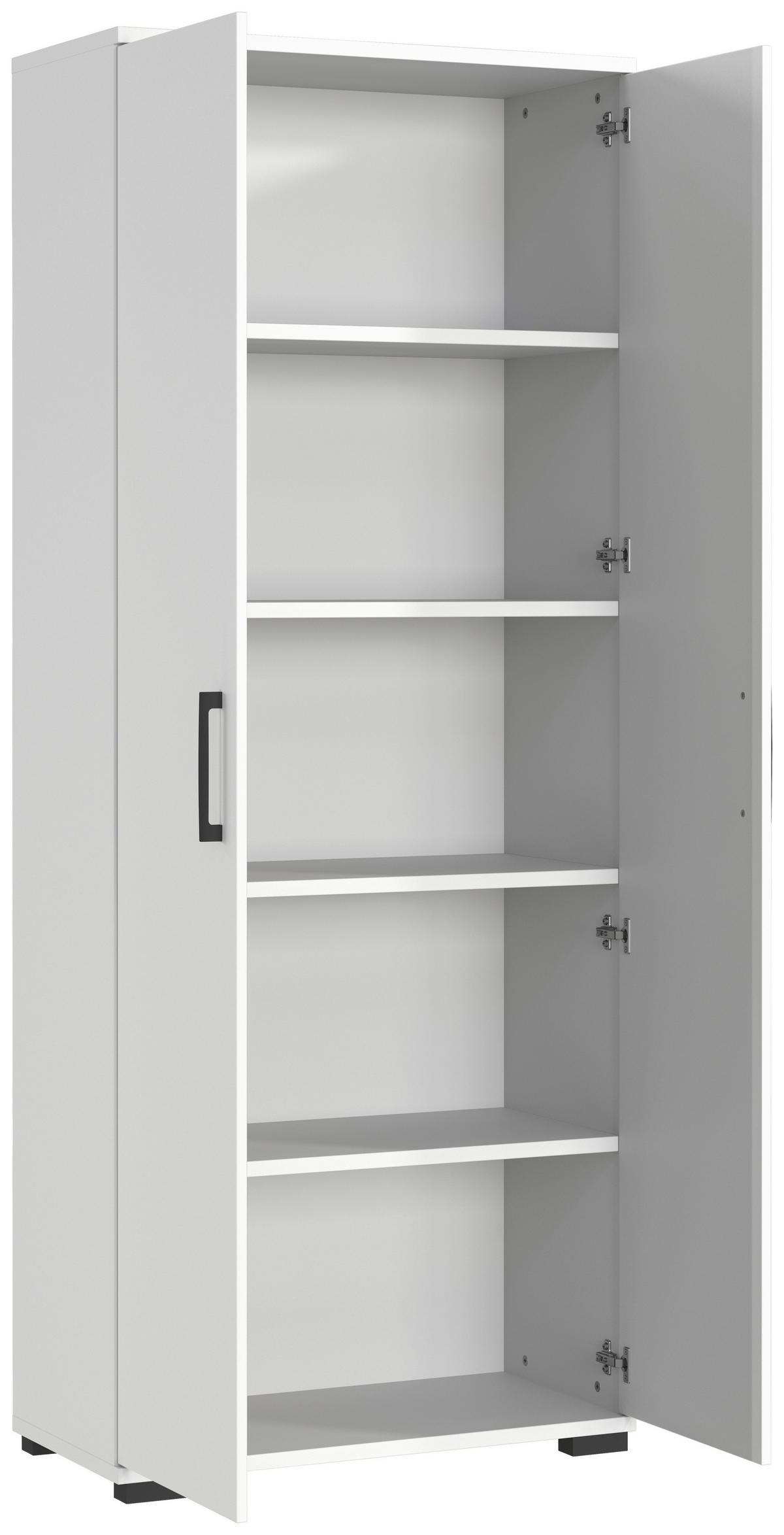 AKTENSCHRANK 80/200/40 cm  - Grau, MODERN, Holzwerkstoff (80/200/40cm) - Germania