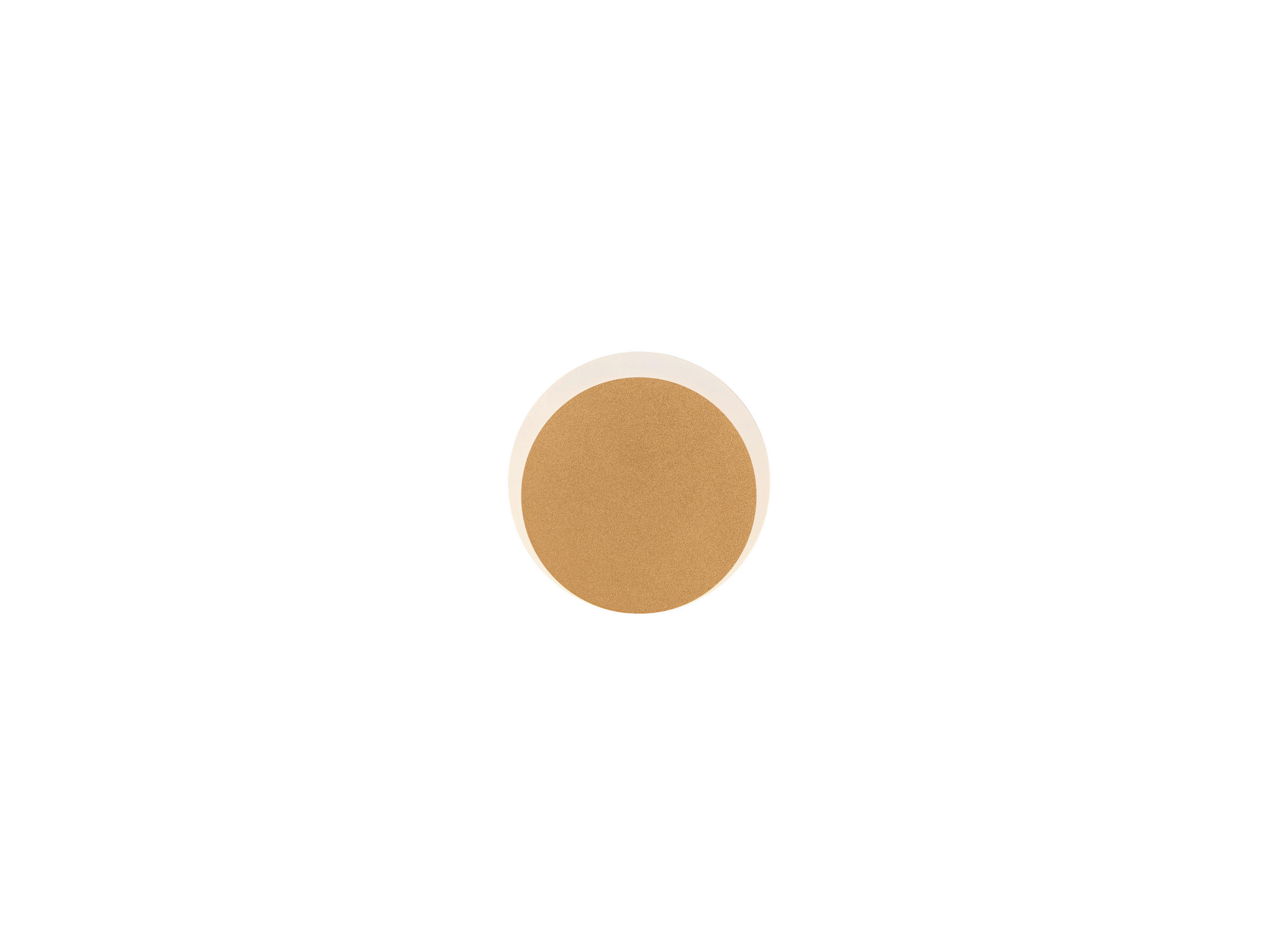 LED-WANDLEUCHTE 15 cm  - Goldfarben/Braun, Basics, Metall (15cm) - Hell