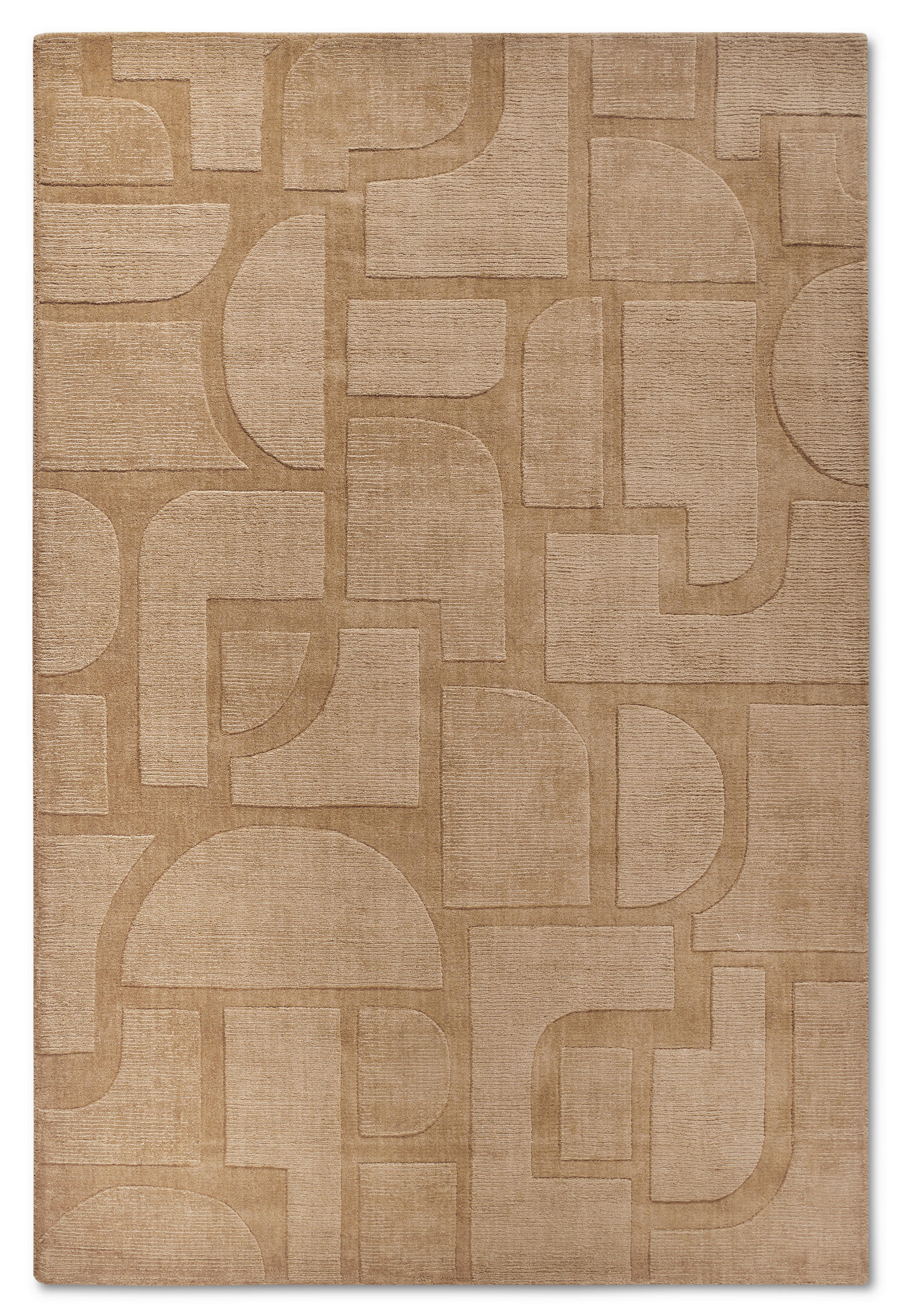 HANDWEBTEPPICH 80/150 cm Kollektion 1906 Beige rechteckig  - Beige, Basics, Textil (80/150cm) - Villeroy & Boch