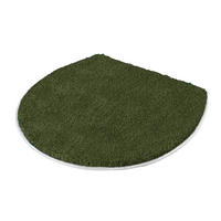 WC-DECKELBEZUG Waldgrün  - Waldgrün, Basics, Textil (47/50/3cm) - Kleine Wolke