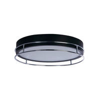 DECKENLEUCHTE  40/9,5 cm    - Schwarz, Design, Glas/Metall (40/9,5cm)