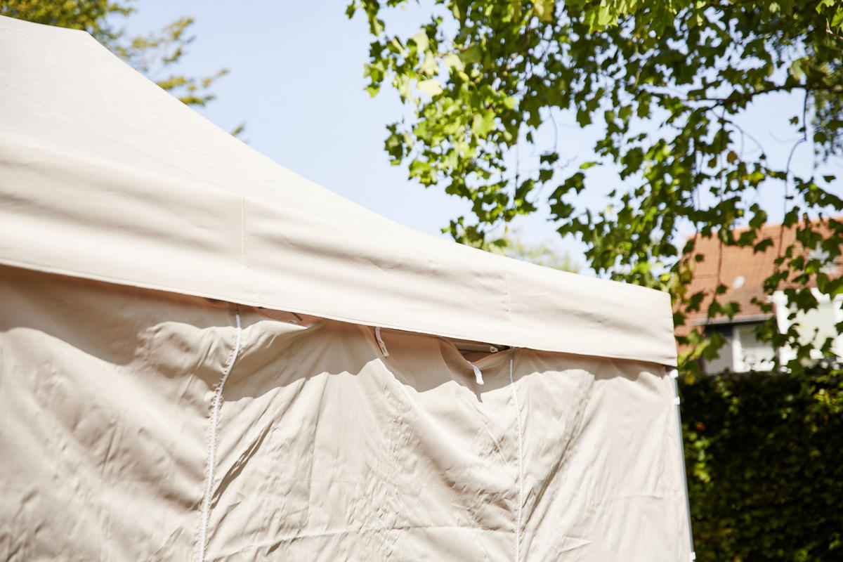 PAVILLON 450/330/300 cm   - Taupe, KONVENTIONELL, Textil/Metall (450/330/300cm) - Siena Garden