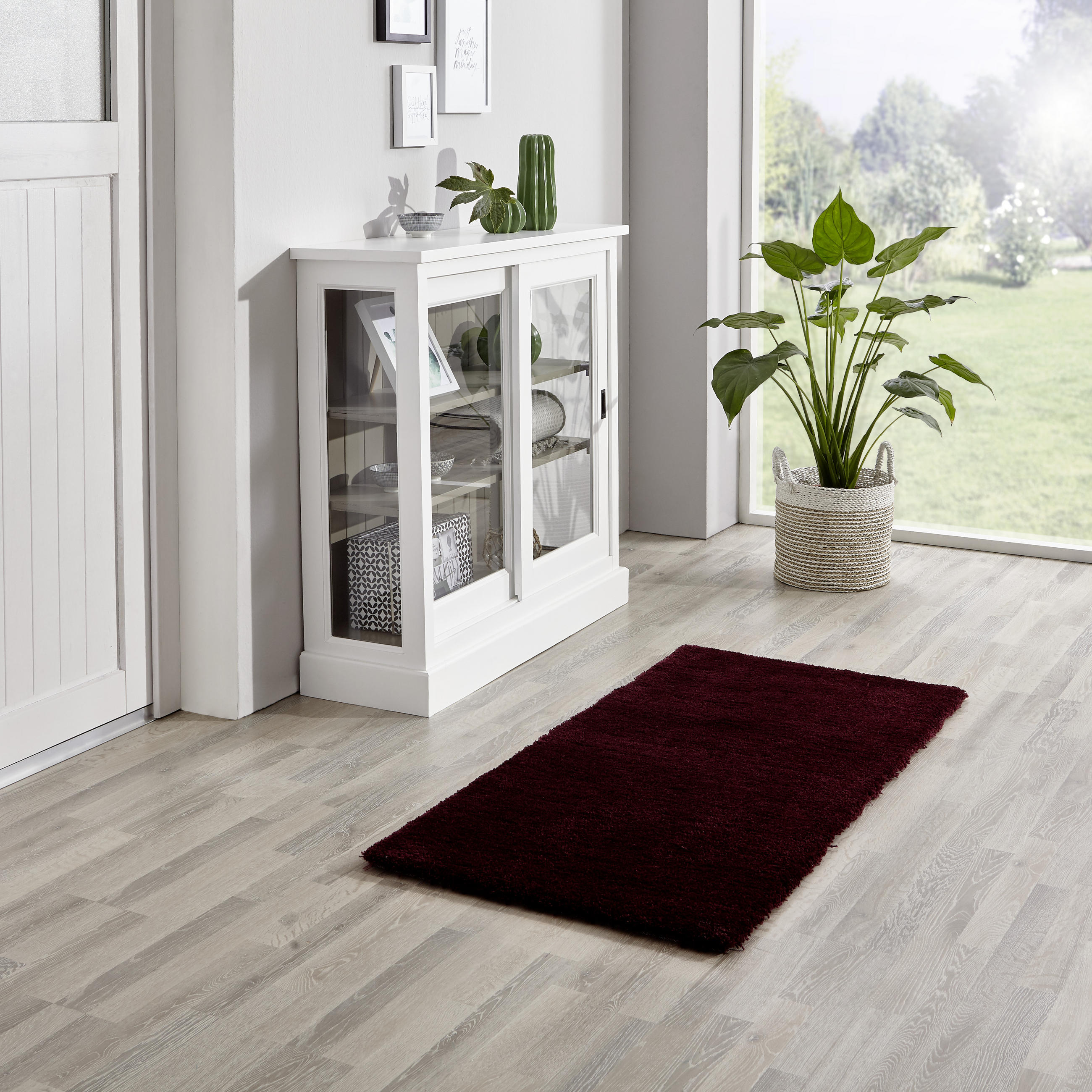 HOCHFLORTEPPICH 70/140 cm Relaxx Rot  - Rot, Basics, Textil (70/140cm) - Esprit