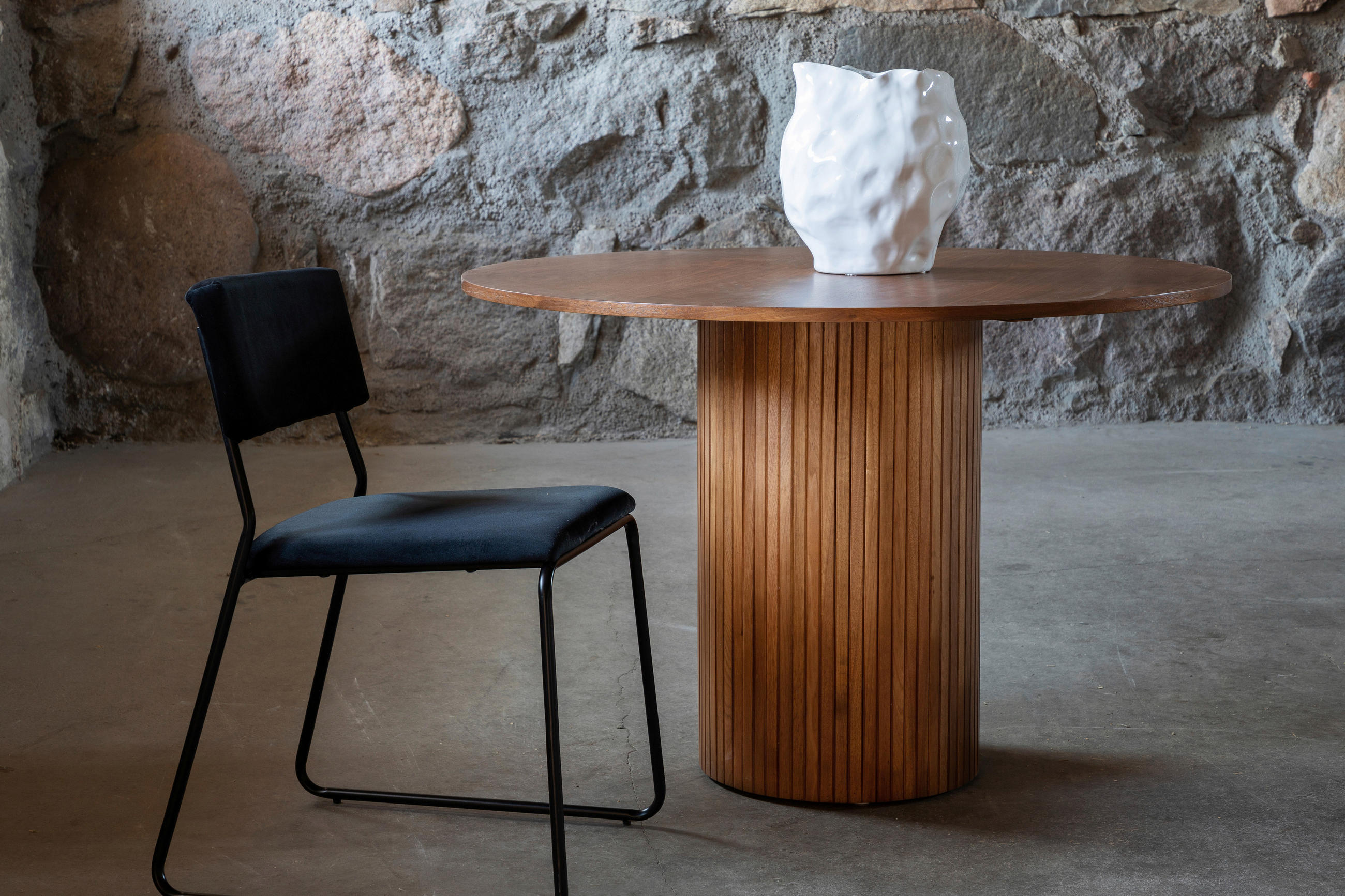 ESSTISCH in Holzwerkstoff 110/110/75 cm - Walnussfarben, Design, Holzwerkstoff (110/110/75cm) - Livetastic