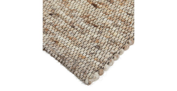 HANDWEBTEPPICH 60/110 cm  - Beige/Naturfarben, Basics, Textil (60/110cm) - Linea Natura