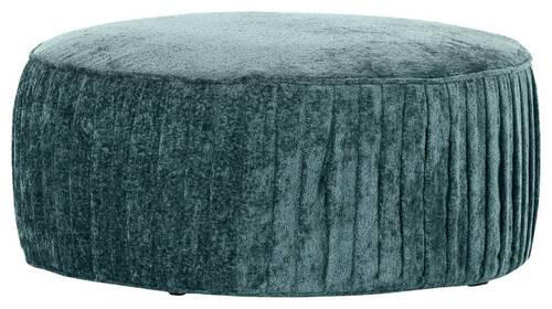 HOCKER Chenille Türkis  - Türkis/Schwarz, Design, Kunststoff/Textil (75/38/75cm) - Landscape