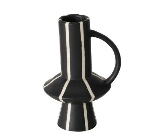 VAS 14,5 cm - vit/svart, Basics, keramik (9,9/8,7/14,5cm)