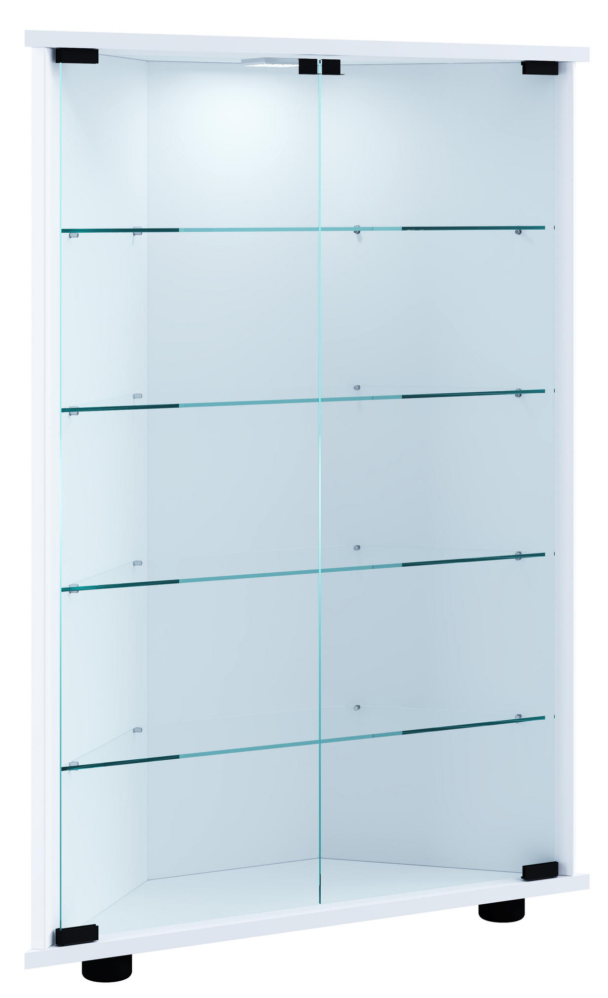 Vitrină Pe Colț,   - Basics (68/88/23cm) - MID.YOU
