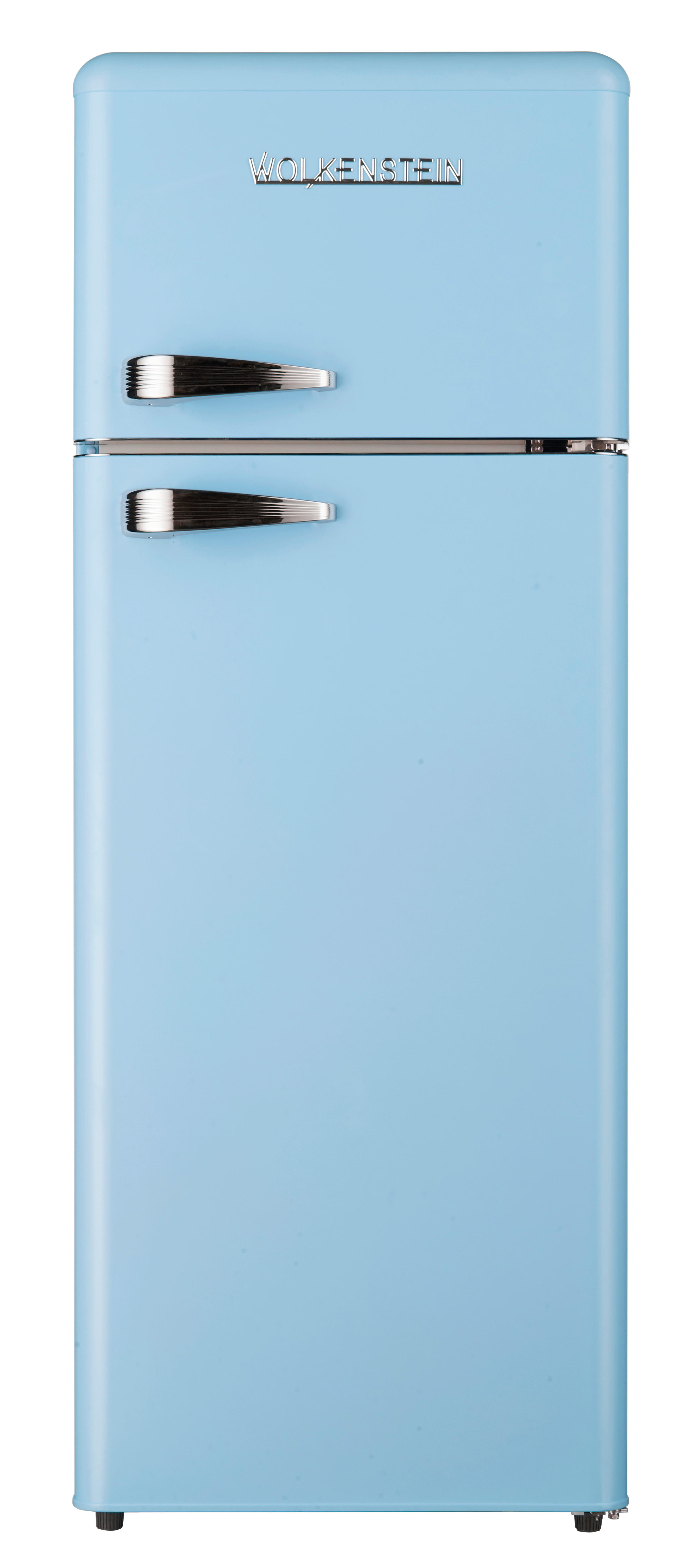 KÜHL-GEFRIER-KOMBINATION GK212.4RT LB HELLBLAU  - Hellblau, Basics, Kunststoff/Metall (54,50/145,60/62,60cm)