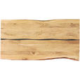 ESSTISCH in Holz, Metall 200/100/76 cm  - Schwarz/Akaziefarben, LIFESTYLE, Holz/Metall (200/100/76cm) - Landscape