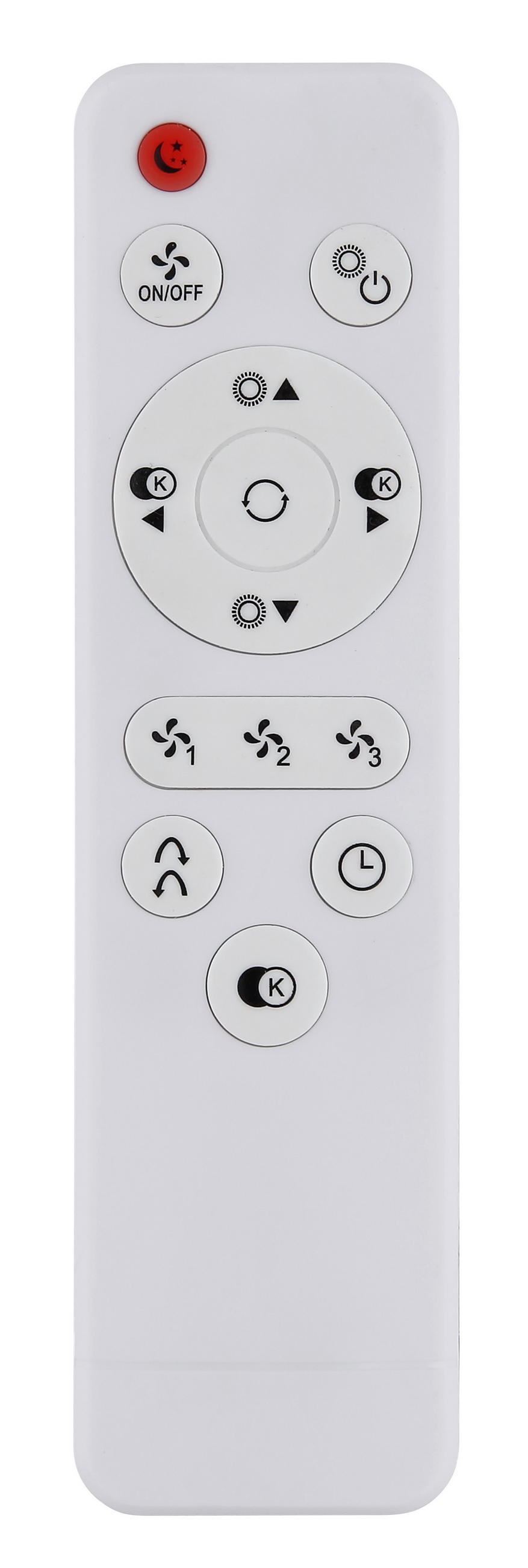 Deckenleuchte mit Ventilator TREVINO 49/13 cm   - Dunkelbraun/Opal, KONVENTIONELL, Kunststoff/Metall (49/13cm) - Globo