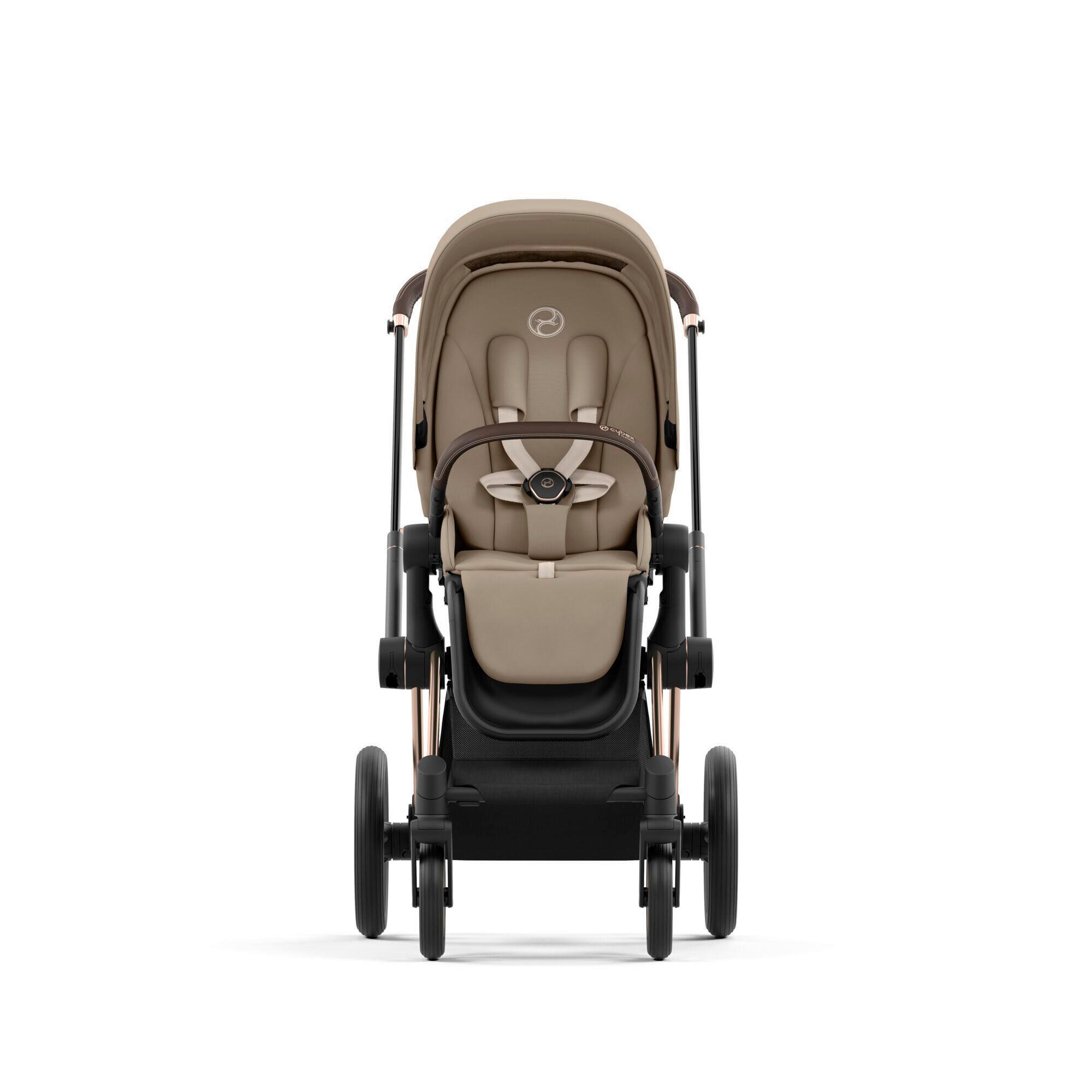 SITZPAKET Priam Seatpack  - Beige, Basics, Kunststoff/Textil (92/60/109cm) - cybex PLATINUM
