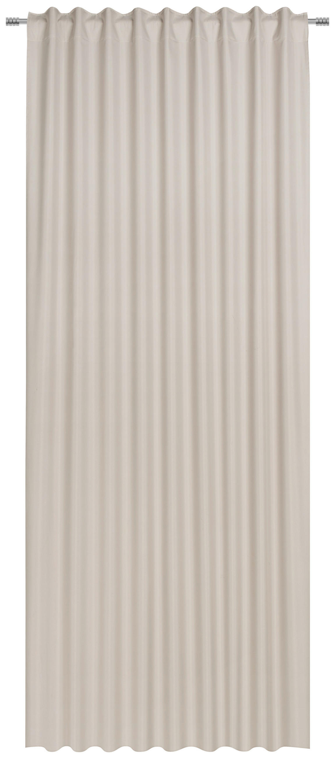 HOTOVÝ ZÁVES, black-out (neprepúšťa svetlo), 135/300 cm - piesková, Basics, textil (135/300cm) - Esposa