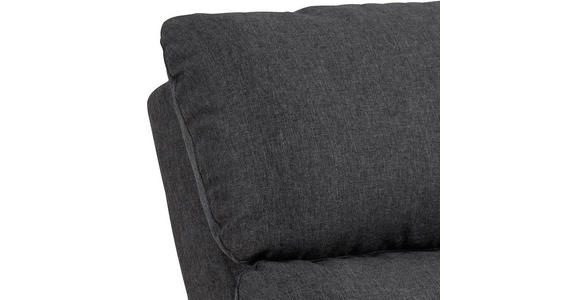 RELAXSESSEL Flachgewebe Relaxfunktion    - Schwarz/Grau, KONVENTIONELL, Textil/Metall (93,5/99/67cm) - Carryhome