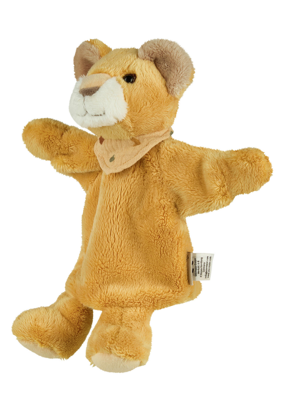 HANDPUPPE - Hellgelb, Basics, Textil (24/13/8cm) - Sterntaler