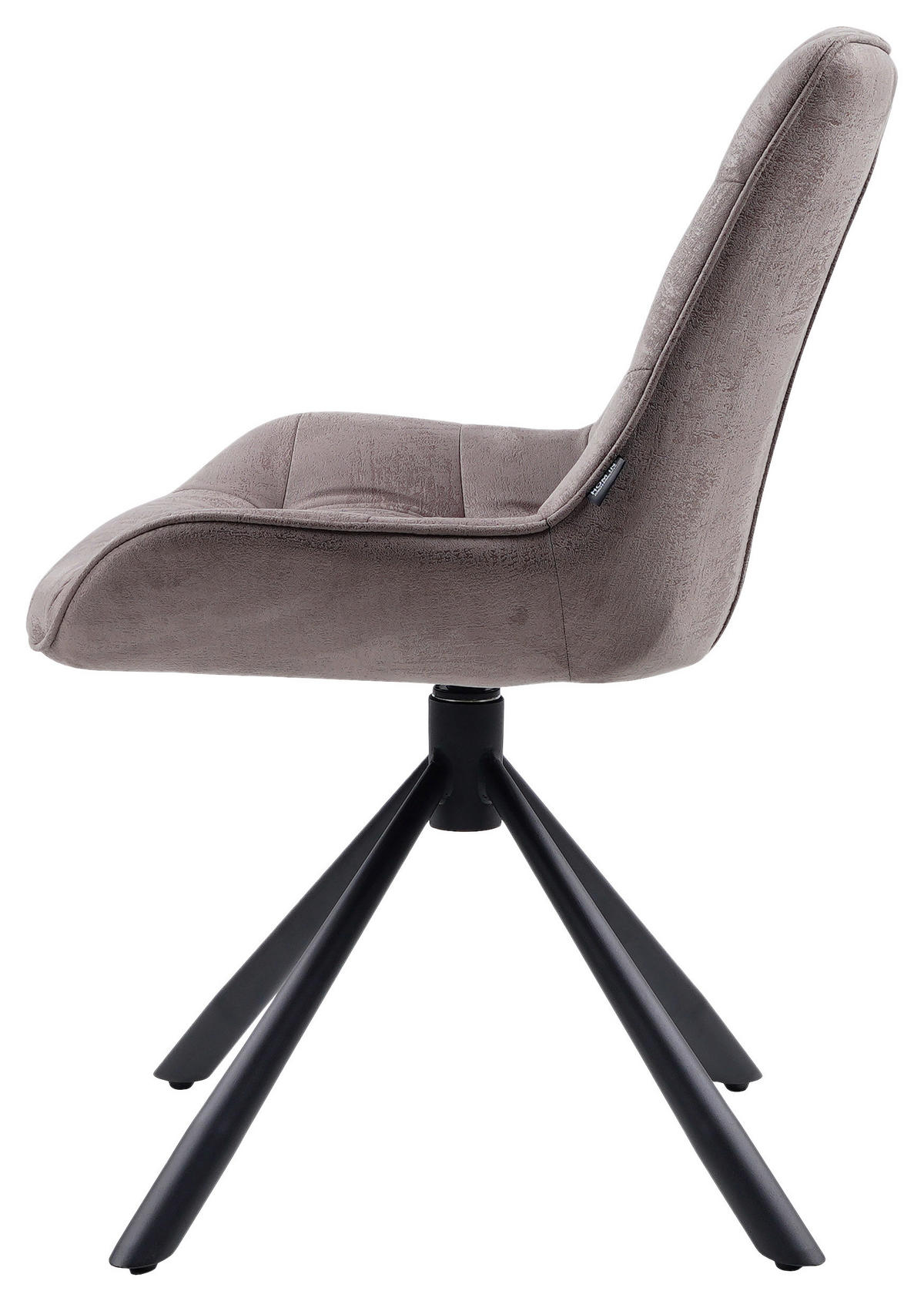 ŽIDLE, šedohnědá - černá/šedohnědá, Design, kov/textil (57/84/63cm) - Hom`in