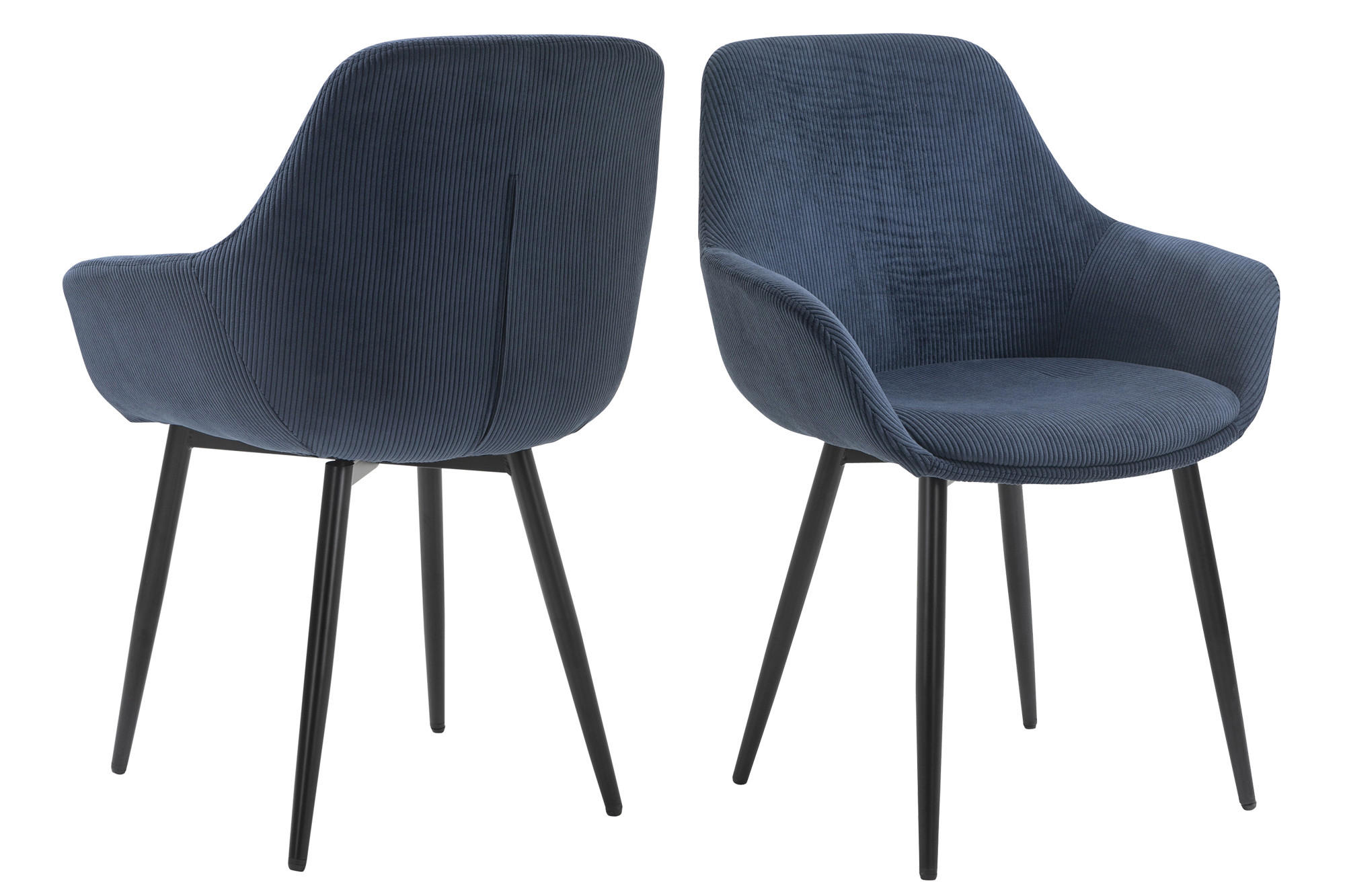 MID.YOU SADA ŽIDLÍ S PODRUČKAMI 2 kusy