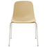 Stuhl in Kunststoff, Metall Chromfarben, Creme, Currygelb - Chromfarben/Currygelb, Design, Kunststoff/Metall (59,5/81,5/55cm) Stuhl in Kunststoff, Metall Chromfarben, Creme, Currygelb - Chromfarben/Currygelb, Design, Kunststoff/Metall (59,5/81,5/55cm)