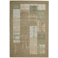 FLACHWEBETEPPICH Wohnzimmer 155/230 cm Grün  - Grün, Basics, Kunststoff/Textil (155/230cm) - Novel