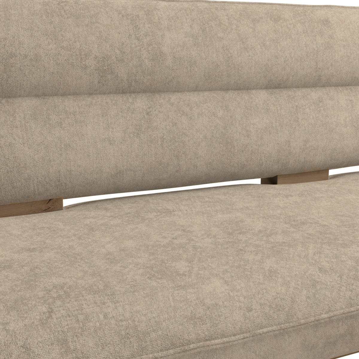 ECKBANK 212/170 cm Webstoff Beige Eiche Sperrholz   - Eichefarben/Beige, KONVENTIONELL, Holz/Textil (212/170cm) - James Wood