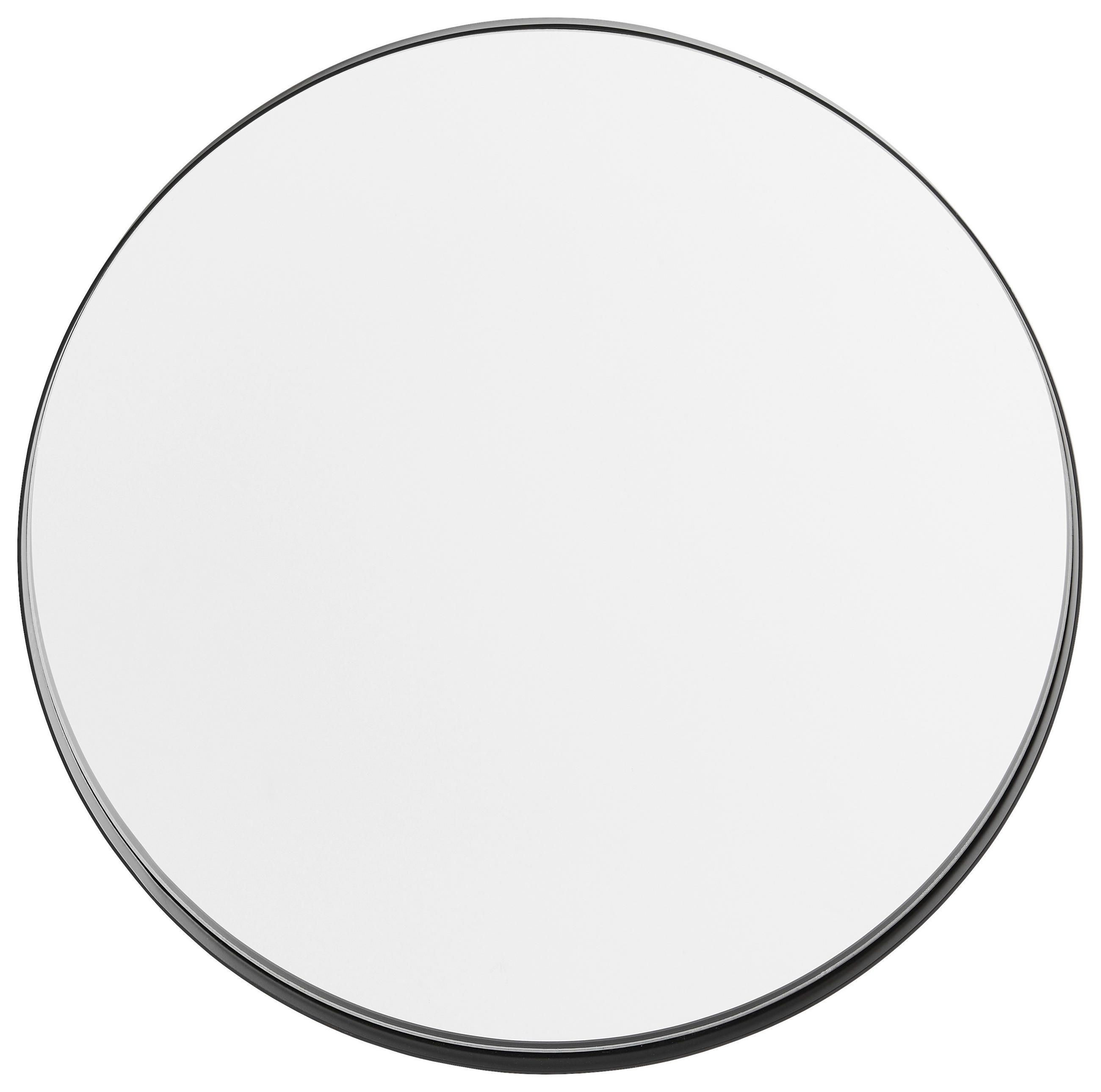 WANDSPIEGEL Schwarz  - Schwarz, Trend, Glas/Metall (50/50/3,5cm) - Xora