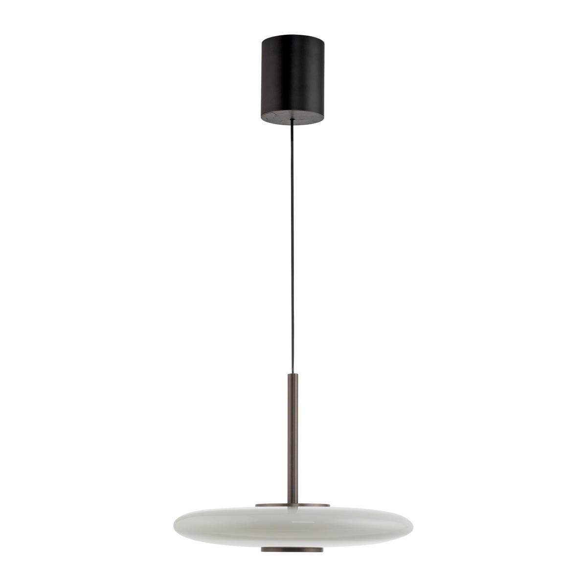 LED-HÄNGELEUCHTE 45/45/240 cm   - Braun, Design, Glas/Kunststoff (45/45/240cm) - Neuhaus PURE