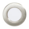 BODOVÉ LED SVETLO, 8,6 cm - biela/niklová, Basics, kov/plast (8,6cm) - Xora