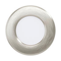 BODOVÉ LED SVÍTIDLO, 8,6 cm - bílá/barvy niklu, Basics, kov/plast (8,6cm) - Xora