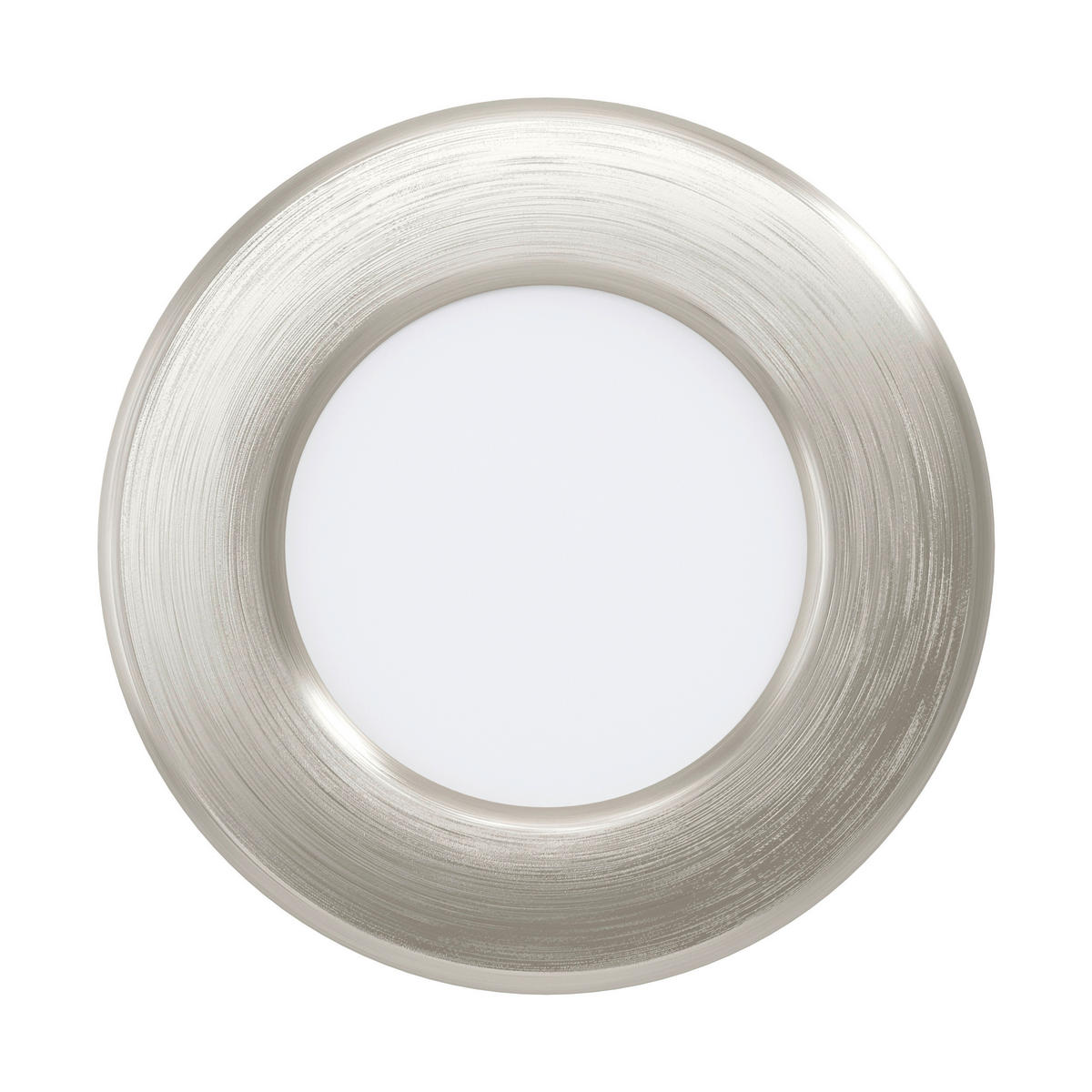 BODOVÉ LED SVÍTIDLO, 8,6 cm - bílá/barvy niklu, Basics, kov/plast (8,6cm) - Xora