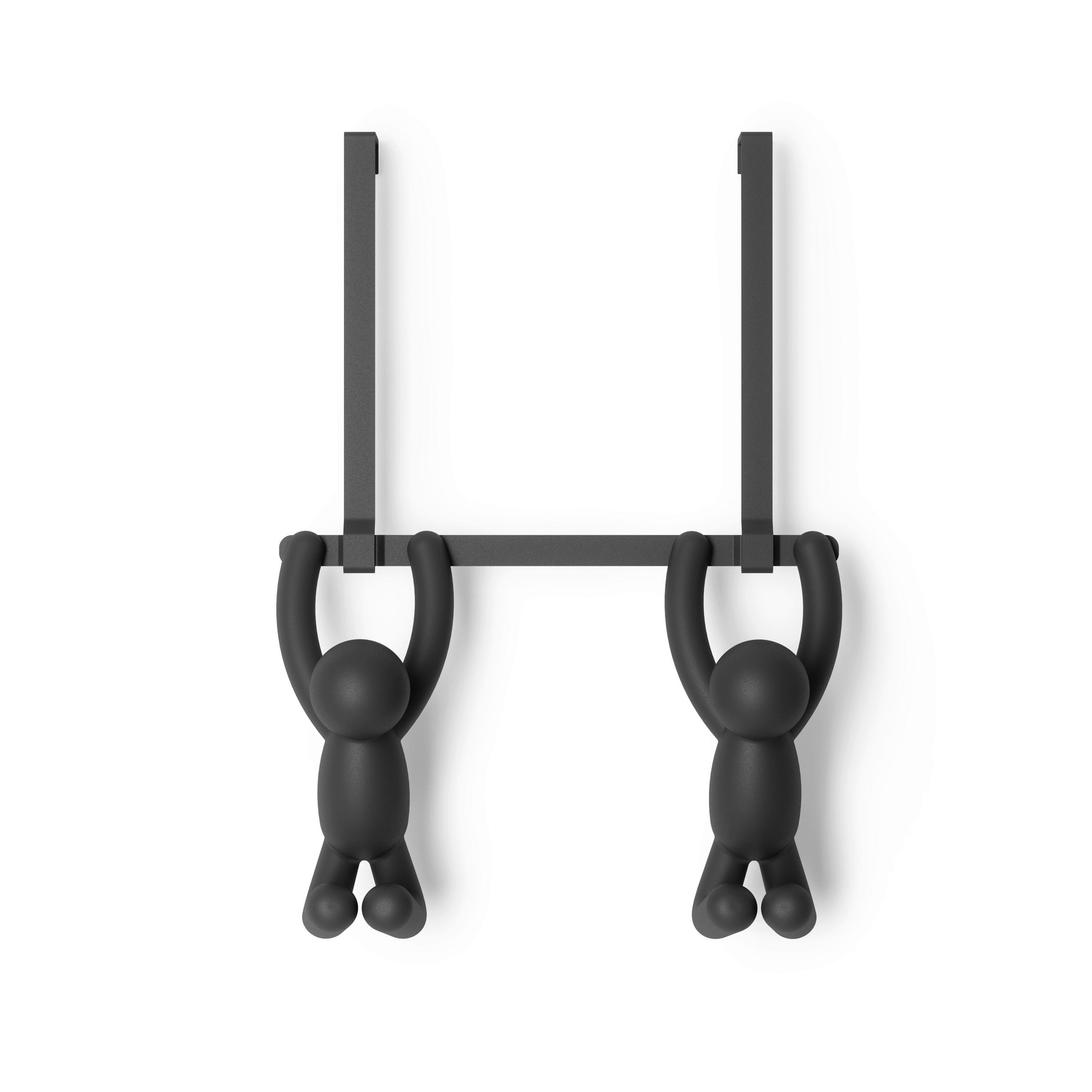 TÜRGARDEROBE  in Schwarz  - Schwarz, Basics, Kunststoff/Metall (11/30/22cm) - Umbra
