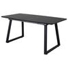 MATBORD INCA - svart, Design, metall/trämaterial (160-200/85/75cm) - Livetastic