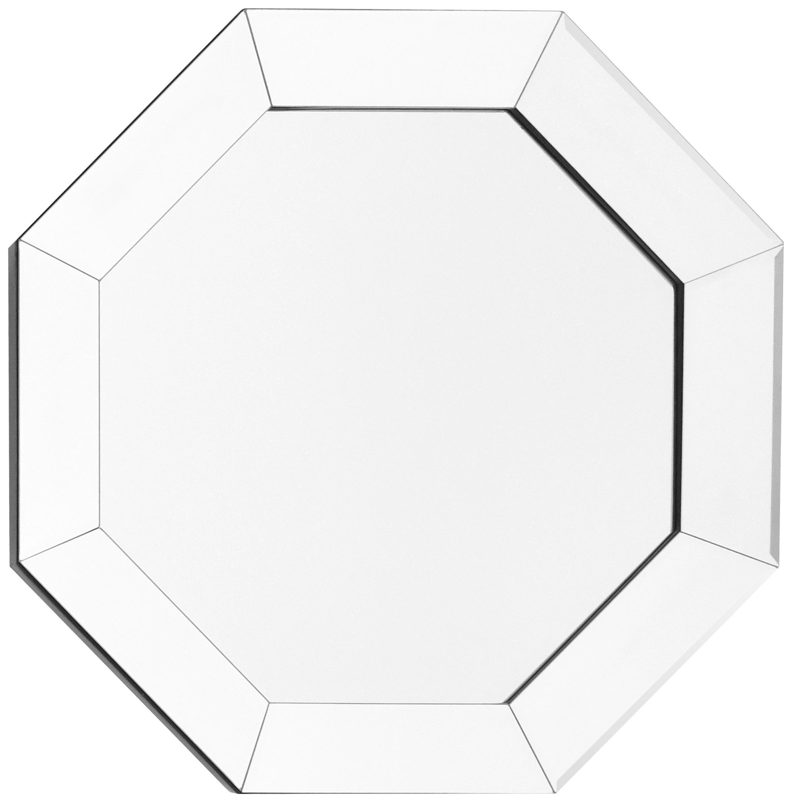 WANDSPIEGEL 60/60/4 cm  - Silberfarben, Basics, Glas/Holzwerkstoff (60/60/4cm) - Kayoom