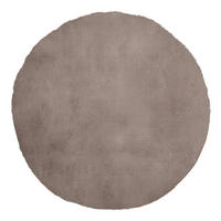 COVOR CU FIR LUNG  My Cha Cha  - taupe, Basics, textil (80/80cm) - Novel