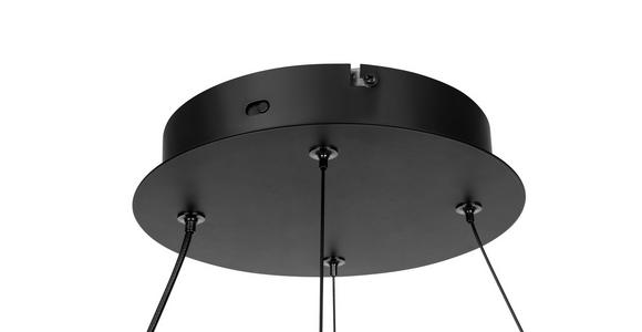 LED-HÄNGELEUCHTE Regulus 79,5/150 cm   - Schwarzbraun, Design, Glas/Metall (79,5/150cm) - Dieter Knoll