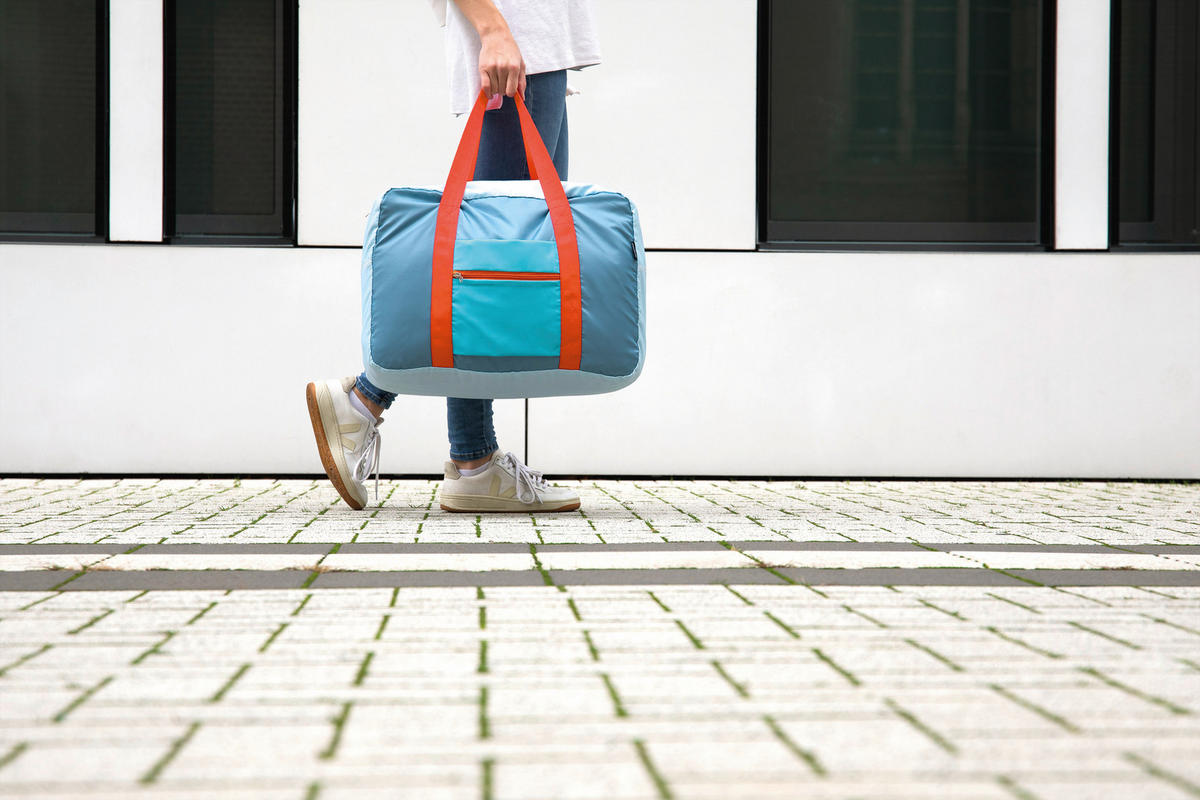 REISETASCHE - Grau, Basics, Textil (49/24/35cm)