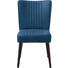 STUHL in Holz, Textil Petrol, Dunkelbraun - Dunkelbraun/Petrol, Design, Holz/Textil (53/92/61cm) - Ambia Home STUHL in Holz, Textil Petrol, Dunkelbraun - Dunkelbraun/Petrol, Design, Holz/Textil (53/92/61cm) - Ambia Home