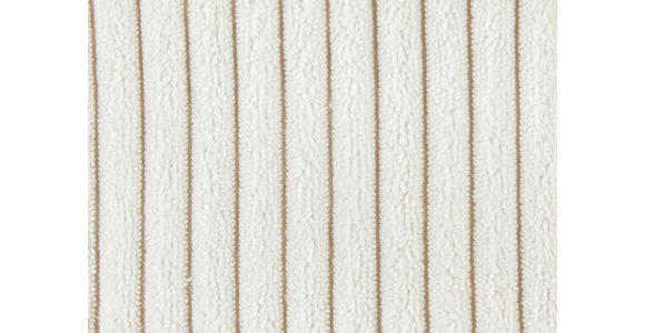 SCHLAFSOFA  in Cord Creme  - Chromfarben/Creme, Design, Textil/Metall (200/78/90cm) - Venda