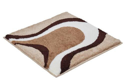 BIDET-VORLEGER Beige 60/60 cm  - Beige, Basics, Kunststoff/Textil (60/60cm) - Grund