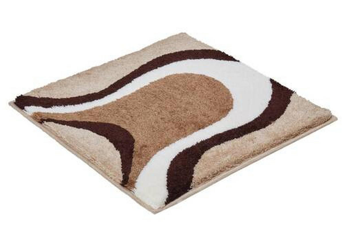 BIDET-VORLEGER Colani 11 Beige 60/60 cm  - Beige, Basics, Kunststoff/Textil (60/60cm) - Grund