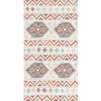 VINTAGE-TEPPICH Ondea Ramizh 80/150 cm  in Terracotta, Perlmutt, Graublau  - Graublau/Perlmutt, LIFESTYLE, Kunststoff/Textil (80/150cm) - Lindorug