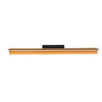 LED-DECKENLEUCHTE Nunki 114/12/11,5 cm   - Schwarz/Kieferfarben, Design, Holz/Kunststoff (114/12/11,5cm) - Novel