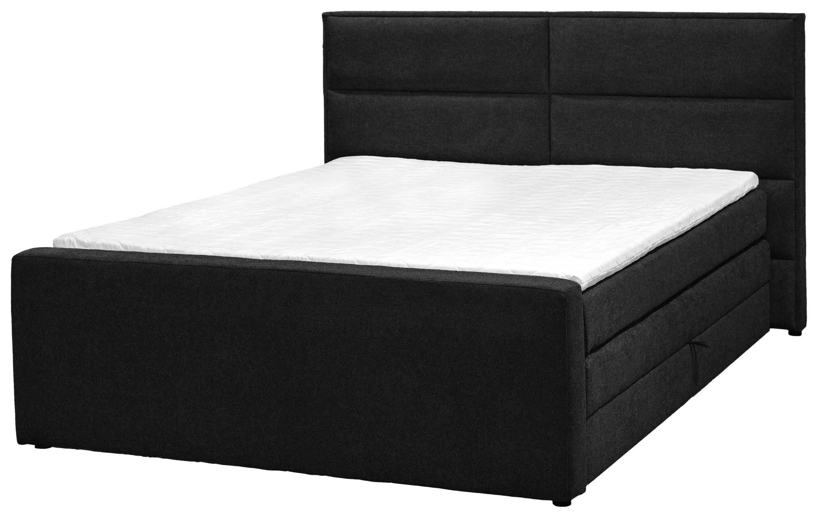 Boxspringbett mit Topper+ Stauraum 160x200 cm Beletto
