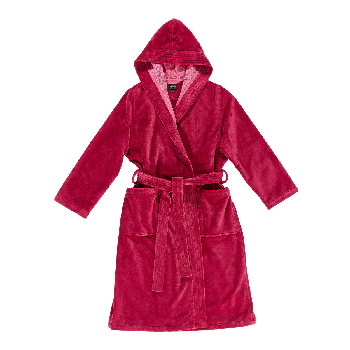 BADEMANTEL 40/42 Damen  - Beere, Basics, Textil (40/42null) - Cawoe