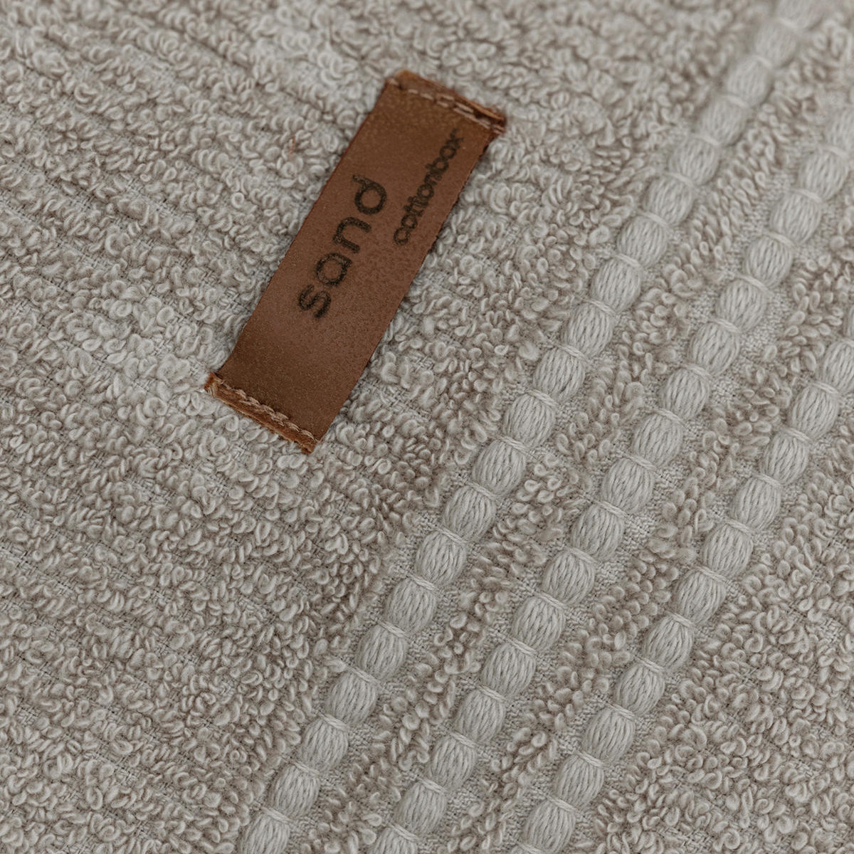FROTTIERSET Beige 3-teilig  - Beige, Basics, Textil (75/150cm)