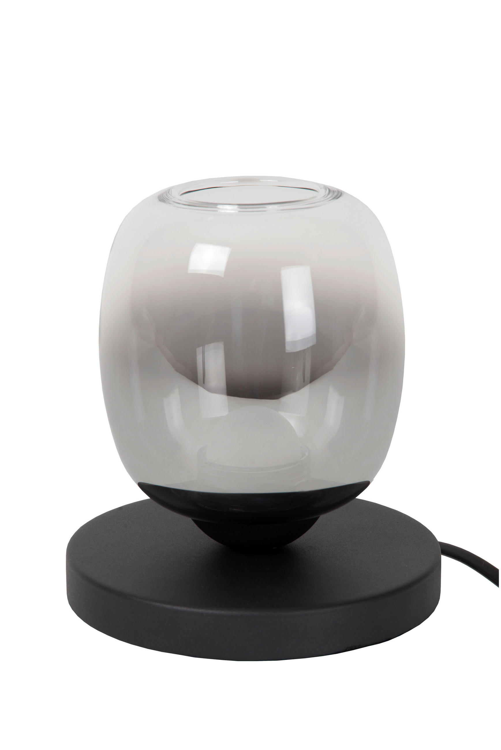 TISCHLEUCHTE 15/15/16.5 cm   - Schwarz, Design, Metall (15/15/16.5cm) - Lucide